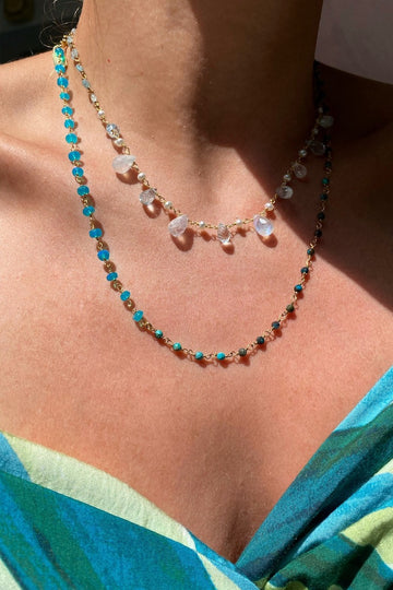 NEON WAVE OPAL NECKLACE